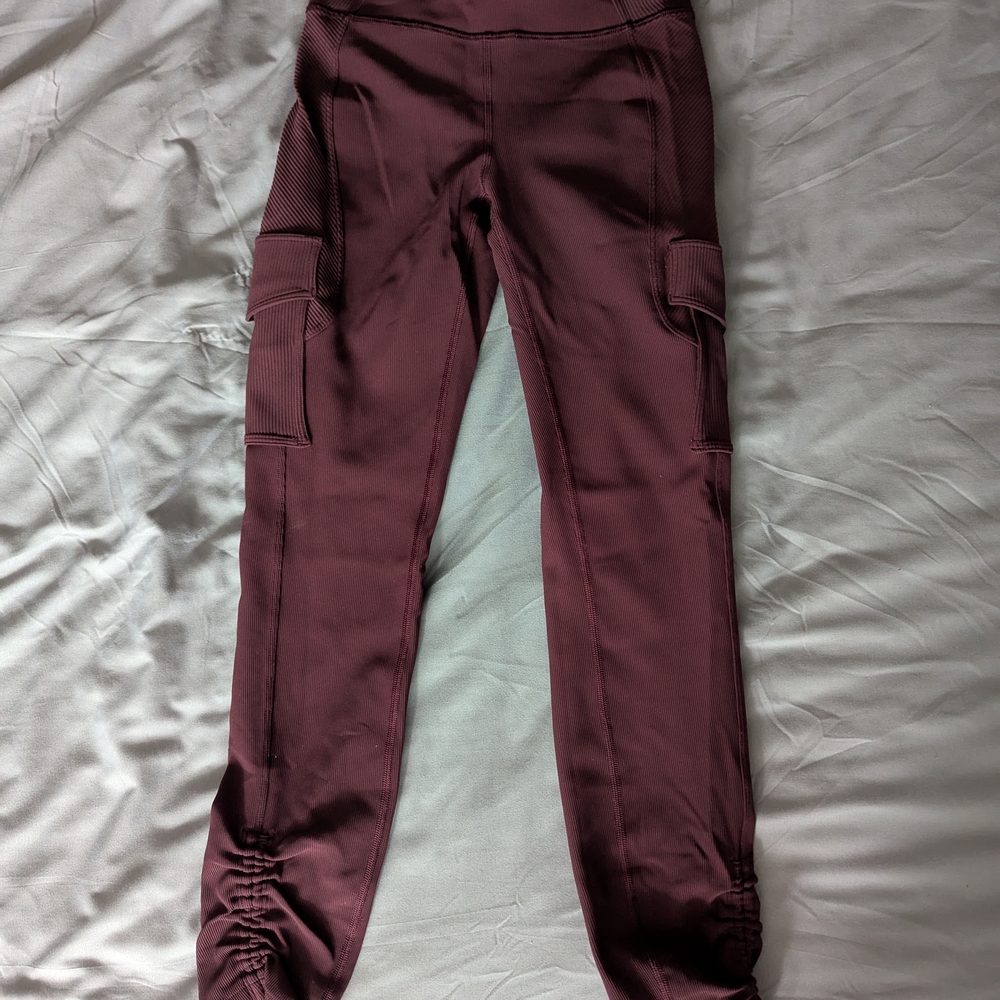 lululemon athletica  Maroon Leggings